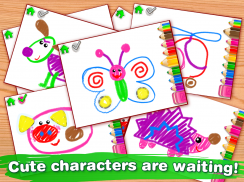 Bini Drawing for Kids Games screenshot 4