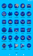 Blue Icon Pack screenshot 8