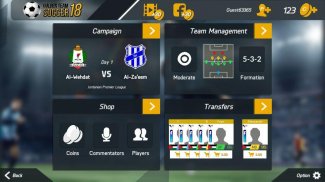 Golden Team Soccer 18 screenshot 5