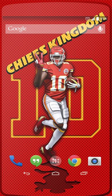 Download Tyreek Hill Kansas City Chiefs Wallpaper