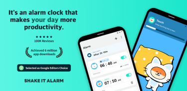 Shake-it Alarm - Alarm clock screenshot 13