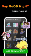 GoodNight Sticker For Whatsapp screenshot 0