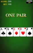 Poker card game screenshot 1
