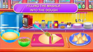 Indian Samosa Cooking Game screenshot 5