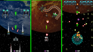 Jogo de Tiro de Nave Espacial screenshot 1