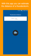 Thunderstorm Distance screenshot 0