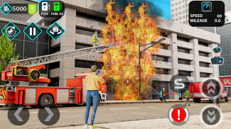 Fire Truck Games & Rescue Game screenshot 2