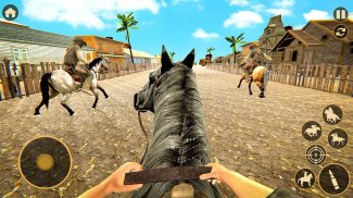 Cowboy Horse Rider Racing 3D screenshot 1