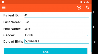 Spaulding ECG screenshot 3