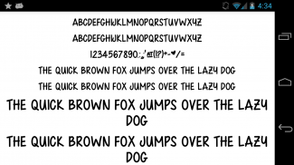 Fonts for FlipFont 50 Written screenshot 2