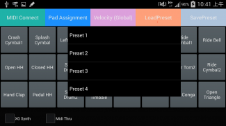 MIDI Drum Pad screenshot 1