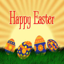 Happy Easter: Greetings, Photo Frames, GIF Quote Icon