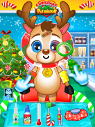 Christmas Dentist Office Santa - Doctor Xmas Games screenshot 1