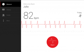 โปรแกรมตรวจวัดการเต้นของหัวใจ screenshot 5