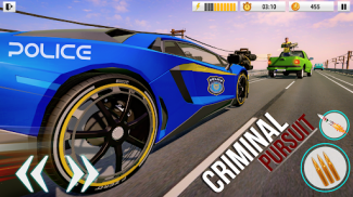 警察追逐vs小偷: 警车追逐游戏 screenshot 0