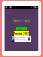 temperature sensor screenshot 4