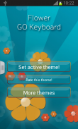 Fleur GO Keyboard screenshot 3