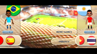 Soccer Legend Football Goal 3D screenshot 2