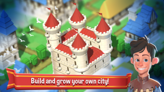 Crafty Town - Merge Kingdom Builder. Estrategia screenshot 2