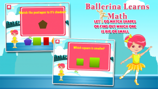 芭蕾舞女演员幼儿园数学游戏 screenshot 3