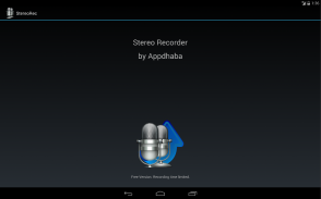 Stereo Audio Recorder screenshot 0