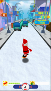 Feliz Santa Run: divertido desafío de Navidad screenshot 3