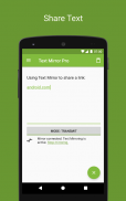 Text Mirror - Share text - Wifi text transfer screenshot 3