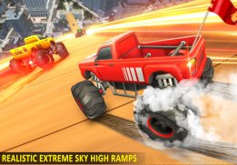 Ramp Monster Truck Stunts:New Racing Games screenshot 4
