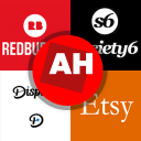 ArtHub (RedBubble, Society6, Etsy) Icon
