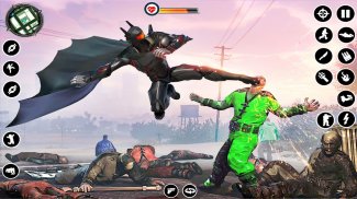 Bat Superhero Man Hero Games screenshot 2