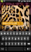 Leopard Theme for GO SMS Pro screenshot 0