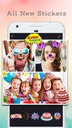 Photo Collage Maker Editor PicGrid Snappy Stickers screenshot 2