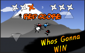 Jumping Ninja Fight : Two Player Game screenshot 3