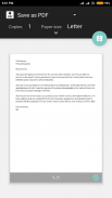 Cover Letter Maker for Resume CV Templates app PDF screenshot 4