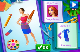 Famous Fashion Designer Dressup Game screenshot 7