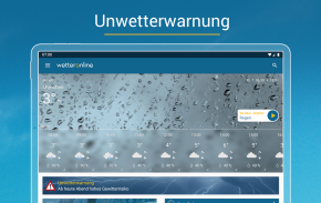 RegenRadar mit Unwetterwarnung screenshot 1