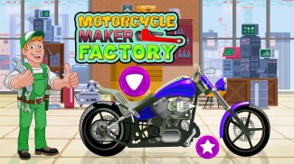 Motorcycle Maker Factory Games screenshot 1