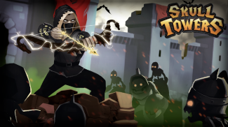 Skull Towers - Castle Defense: çevrimdışı oyunlar screenshot 3