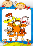 Coloring Garfield Games screenshot 2