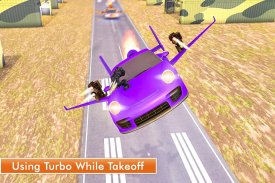 Car Flying Shooting: Car games screenshot 4