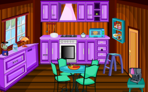 Escape Puzzle Dining Room V1 screenshot 2