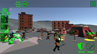 Stickman Guerre Zombie screenshot 4