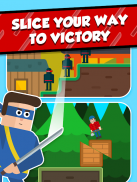 Mr Ninja - Slicey Puzzles screenshot 5