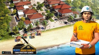 Beach House Builder Construction Games 2018 screenshot 4
