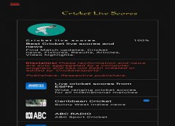 Cricket Live scores 365 24/7 screenshot 3