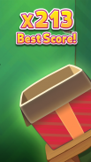 Kitty Jump! - Tap the cat! Hop it into the box! screenshot 2