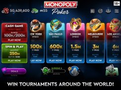 MONOPOLY Póker - El Texas Holdem oficial en línea screenshot 13