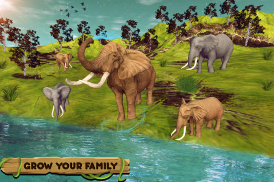 Elephant Simulator: Wild Animal Family Games screenshot 18