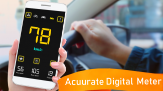 GPS-Tachometer: Digital Speed Analyzer & Karten screenshot 2