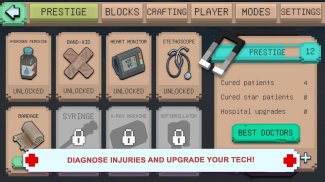 مستشفى كرافت: طبيب ألعاب محاكاة والتعمير screenshot 2